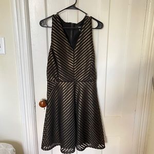 Mossimo Black and Gold dress